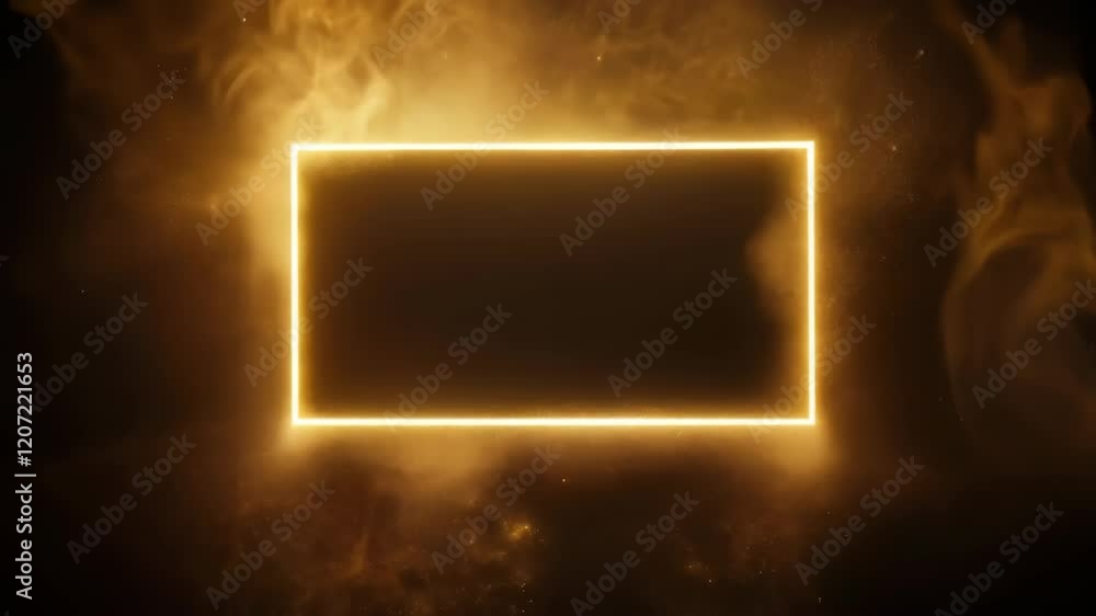 glowing frame glowing frame
