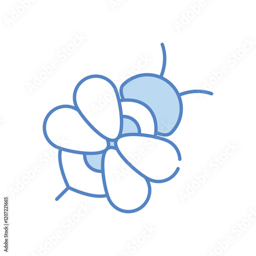 Honey Bee vector icon