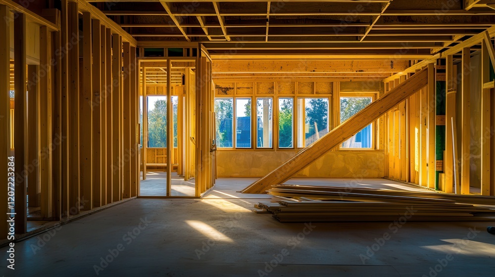 A serene room adorned with rustic wooden beams, flooded with natural light from numerous windows, inviting tranquility and warmth into the space. A serene room adorned with rustic wooden beams, flooded with natural light from numerous windows, inviting tranquility and warmth into the space.