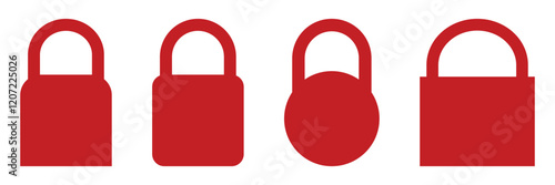 Lock icon. lock glyph icon.
