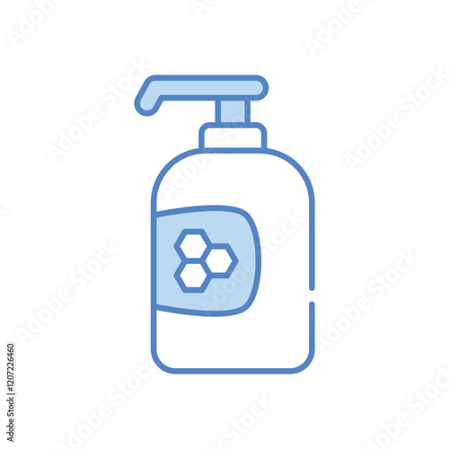Honey Shampoo vector icon