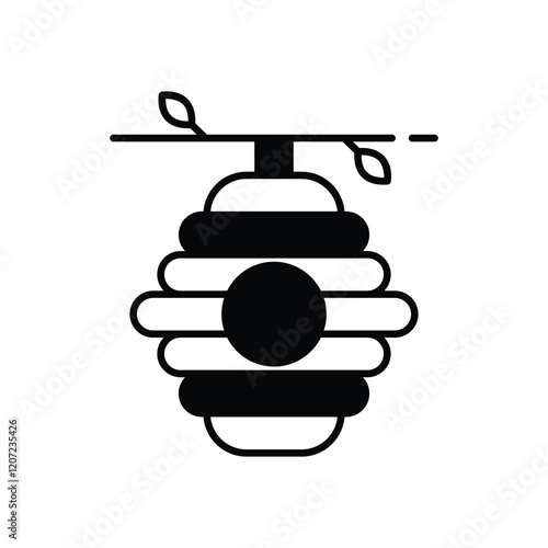 Beehive vector icon