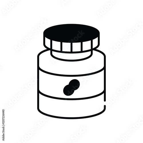 Honey Nut Butter vector icon