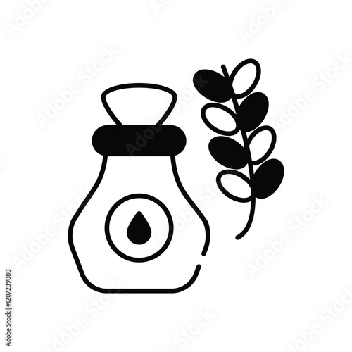 Lavender Honey vector icon