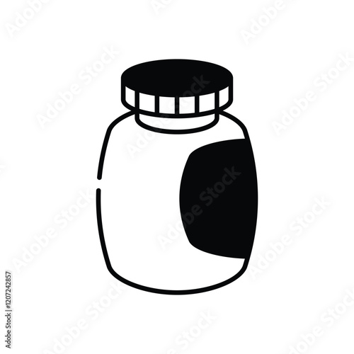 Creamed Honey vector icon