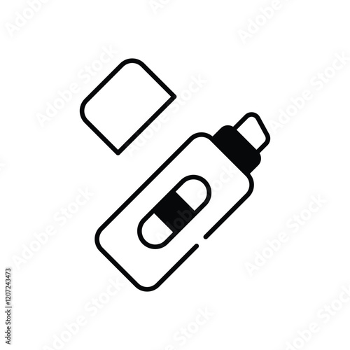 Honey Lip Balm vector icon