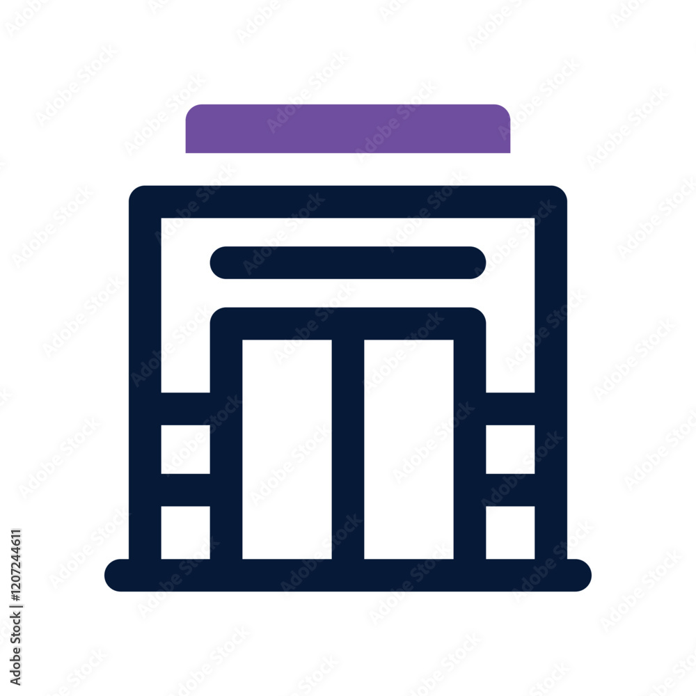 elevator icon. vector dual tone icon for your website, mobile, presentation, and logo design.