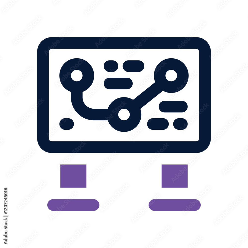 route icon. vector dual tone icon for your website, mobile, presentation, and logo design. route icon. vector dual tone icon for your website, mobile, presentation, and logo design.