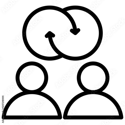 Synergy Outline Icon