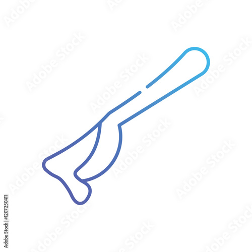 Honey Spoon vector icon