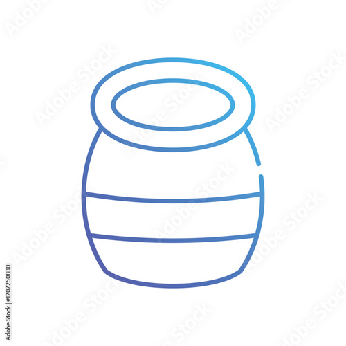 Honey Pot vector icon