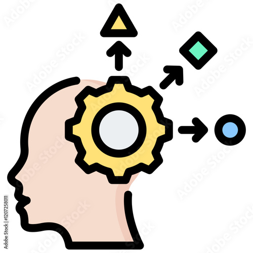 Adaptability Outline Color Icon
