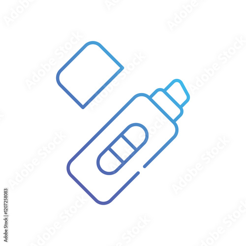 Honey Lip Balm vector icon