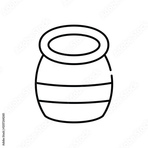 Honey Pot vector icon