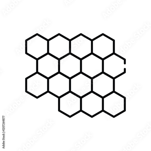 Honeycomb Pattern vector icon