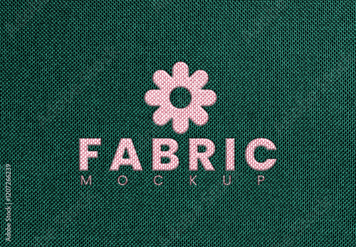 Fabric Logo Mockup Design