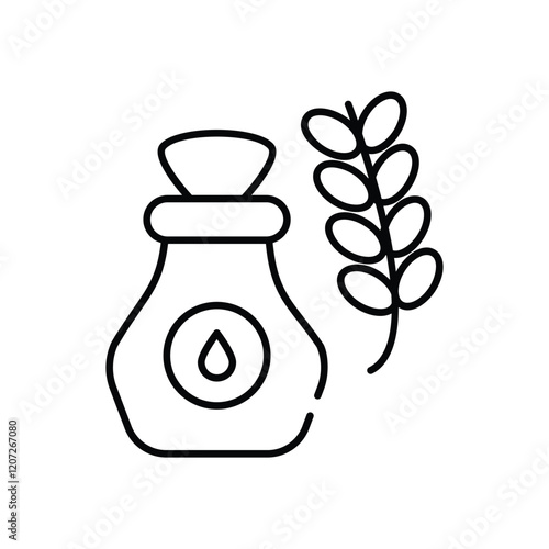 Lavender Honey vector icon