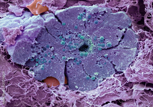 Pancreas, SEM photo