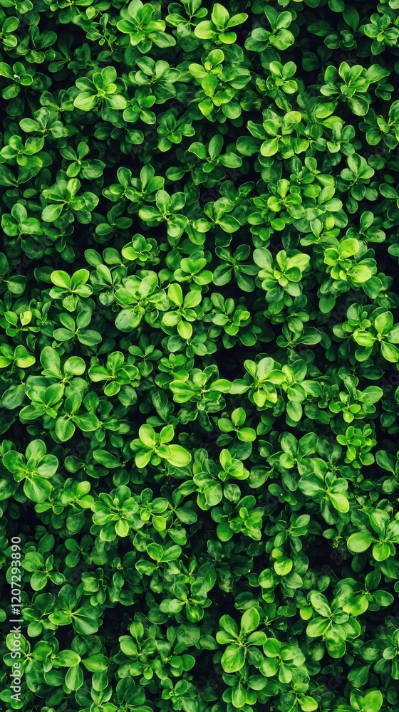 Lush Green Foliage Natural Texture Background Vibrant Spring Greenery Lush Green Foliage Natural Texture Background Vibrant Spring Greenery