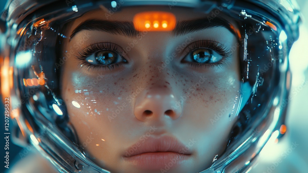 Futuristic humanoid head with glowing AI-inspired patterns, symbolizing the fusion of human and artificial intelligence. Perfect for science fiction, AI blogs, and technology branding. Futuristic humanoid head with glowing AI-inspired patterns, symbolizing the fusion of human and artificial intelligence. Perfect for science fiction, AI blogs, and technology branding.