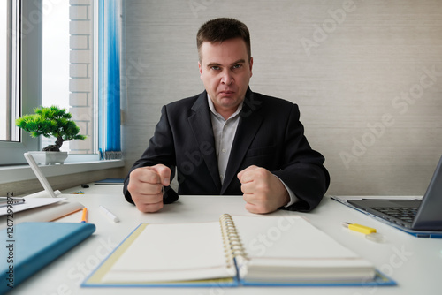 Принти на полотні Dealing with anger at work