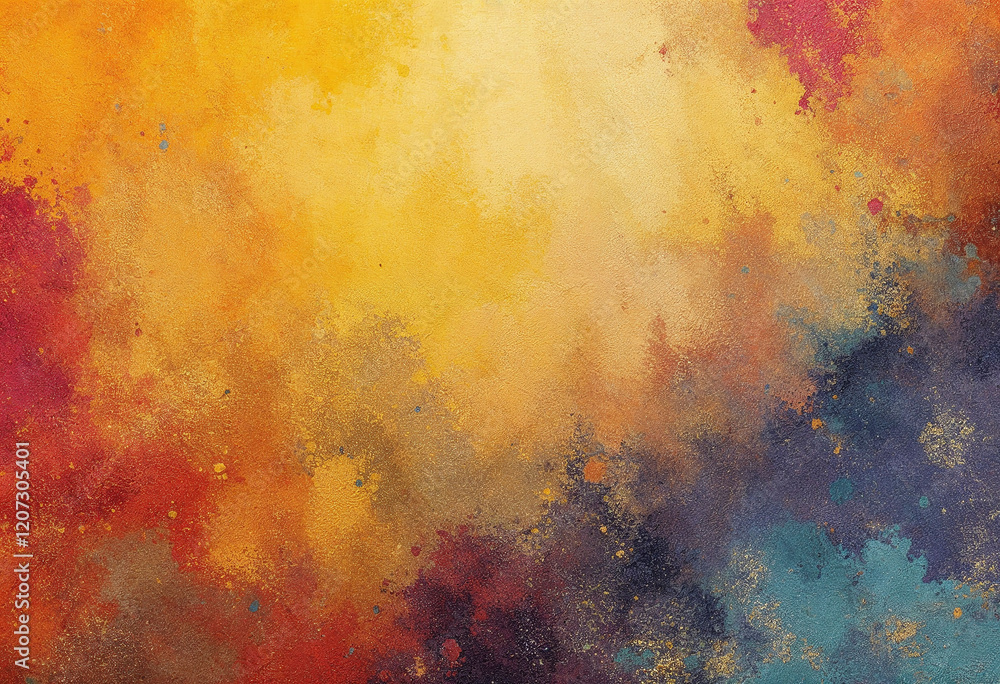 A colorful painting with a lot of different colors and patterns. The painting is full of life and energy, and it seems to be a representation of the beauty of nature. The colors are bright and vibrant A colorful painting with a lot of different colors and patterns. The painting is full of life and energy, and it seems to be a representation of the beauty of nature. The colors are bright and vibrant