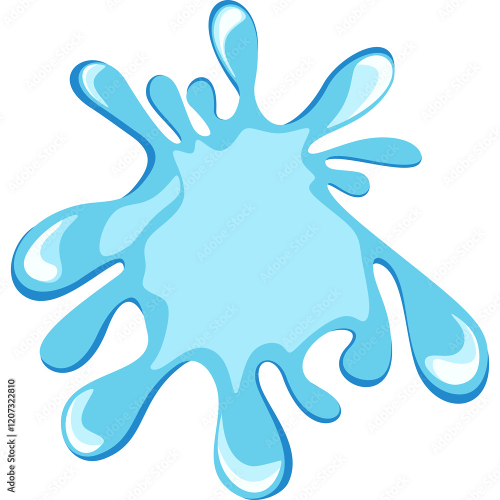 Obraz premium Fluid Splash