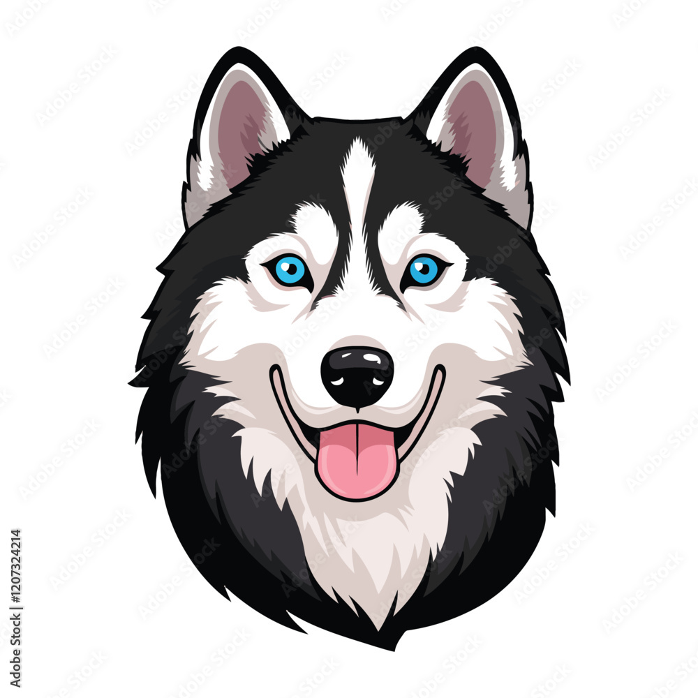 Minimalist Cartoon Pup with a Soft Look Minimalist Cartoon Pup with a Soft Look