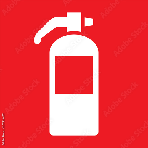 Еxtinguisher sign, Fire equipment, Fire action symbol