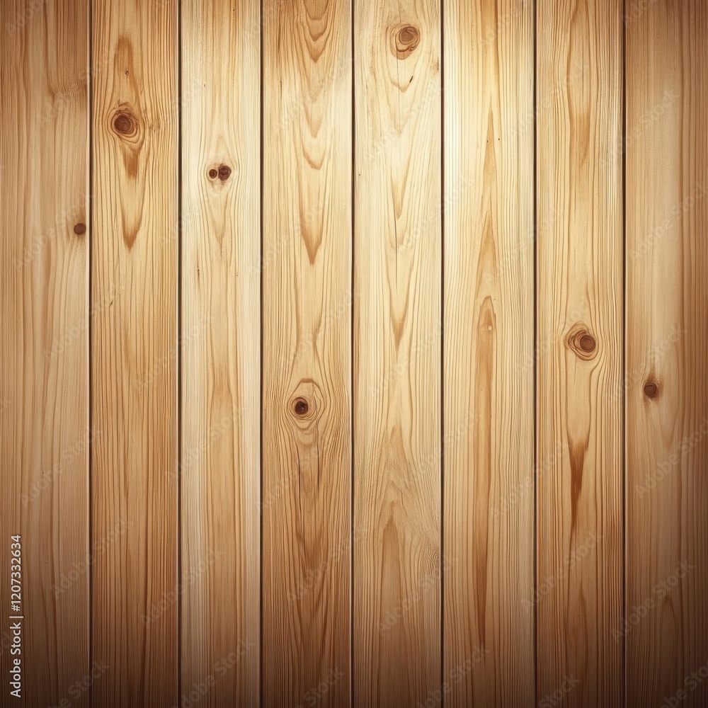 Naklejka premium A background featuring a wooden texture, designed with a clean and natural aesthetic. The composition includes an open space specifically designated for placing a sign or label.