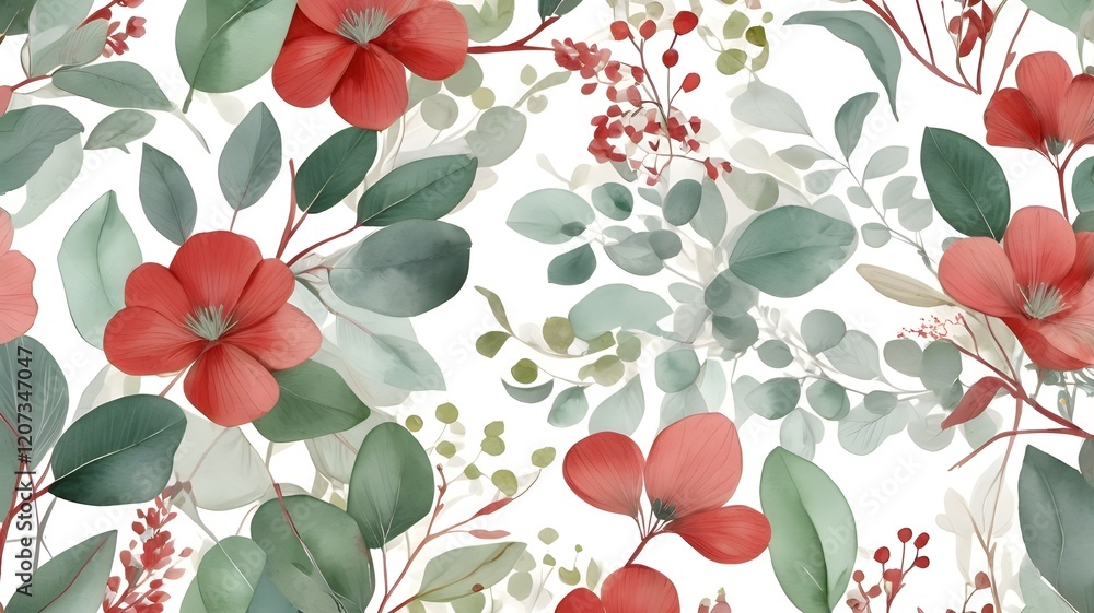 seamless pattern with flowers seamless pattern with flowers