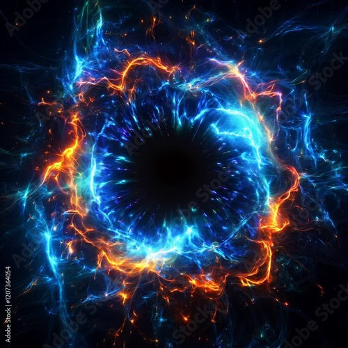 rotating circle of fire