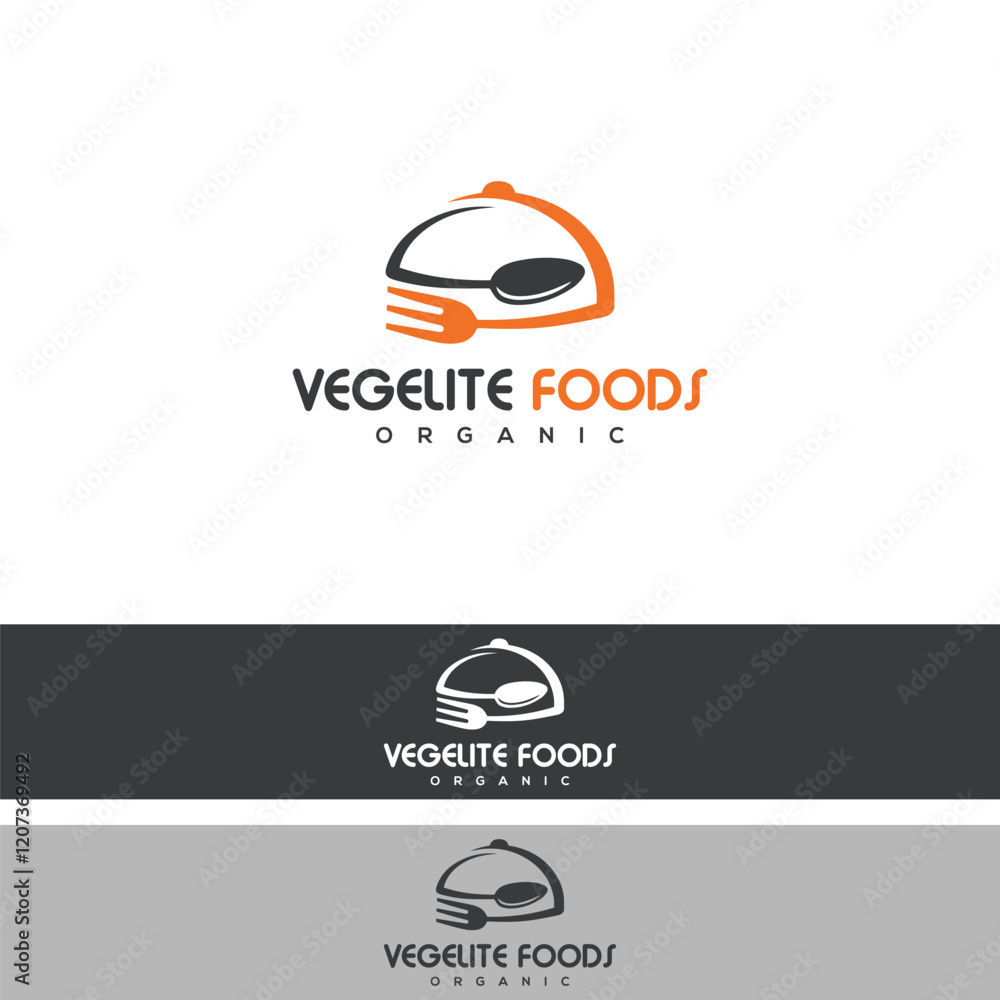 Food logo design in vector template formats Food logo design in vector template formats