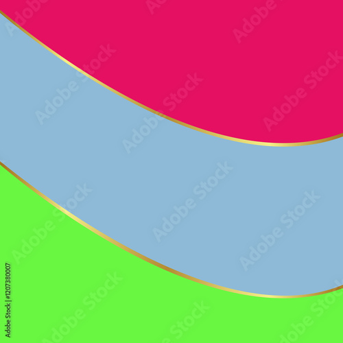 Colorful Wave Style Background