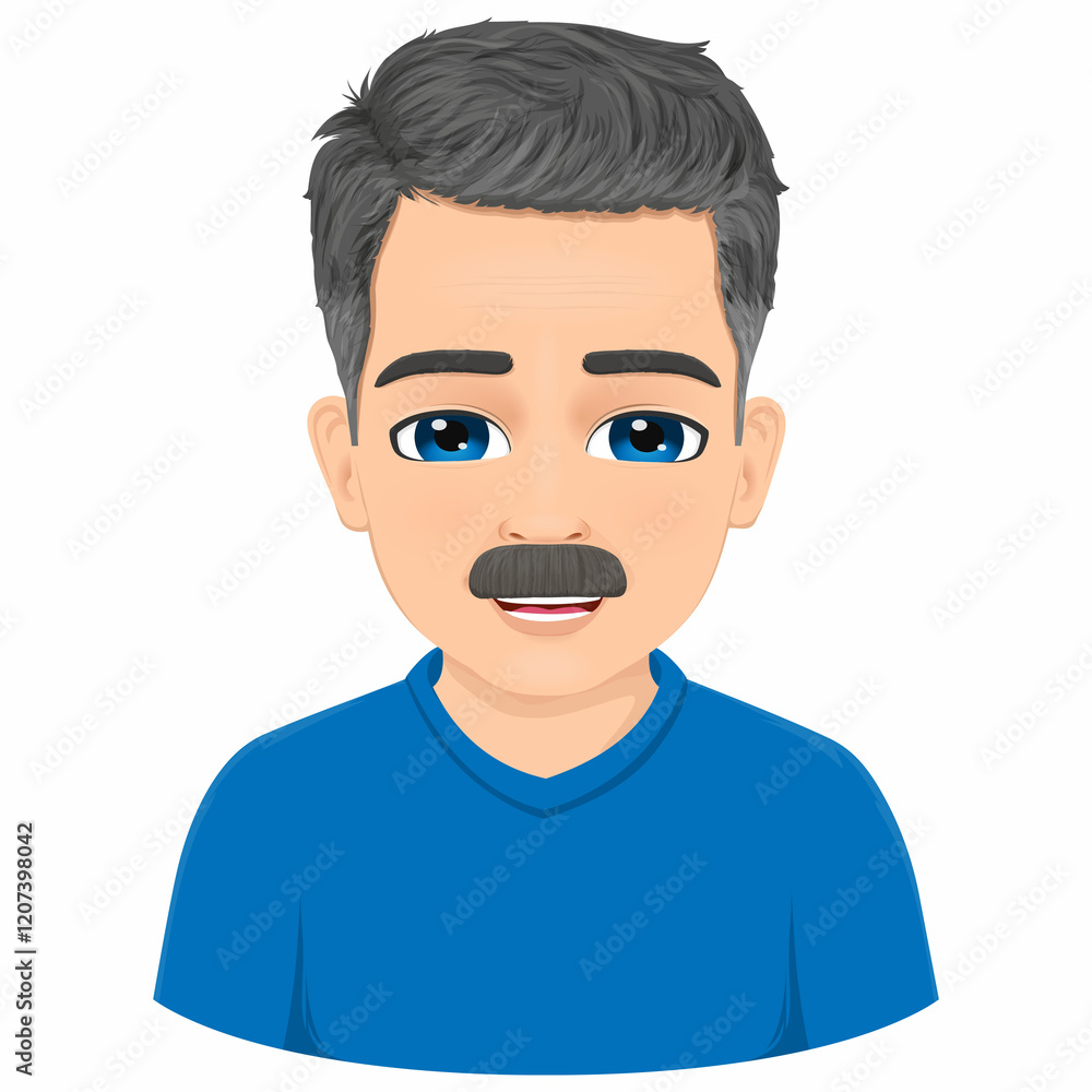 charismatic smiling man of middle or older age charismatic smiling man of middle or older age