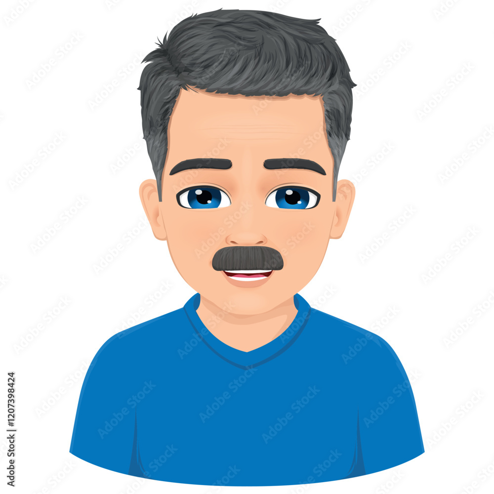 charismatic smiling man of middle or older age charismatic smiling man of middle or older age