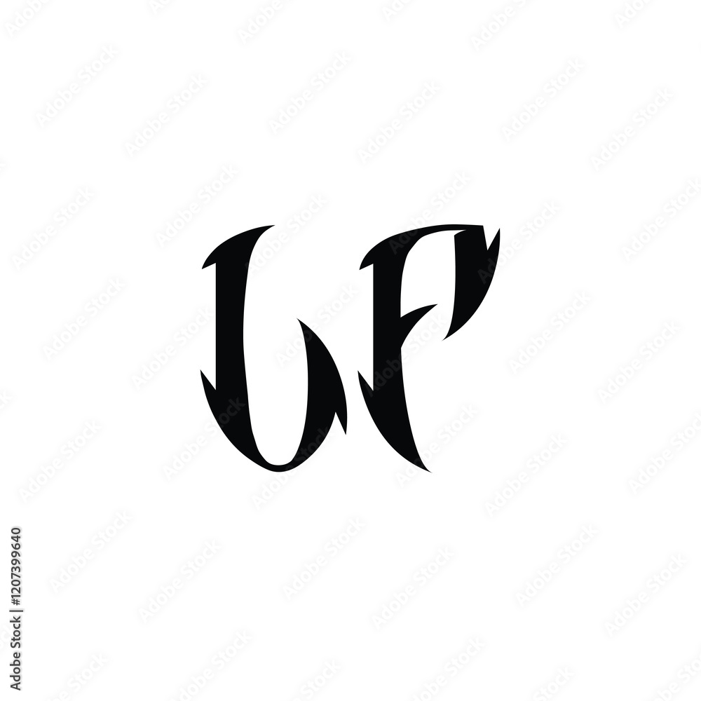 LF monogram logo design letter text name symbol monochrome logotype alphabet character simple logo LF monogram logo design letter text name symbol monochrome logotype alphabet character simple logo