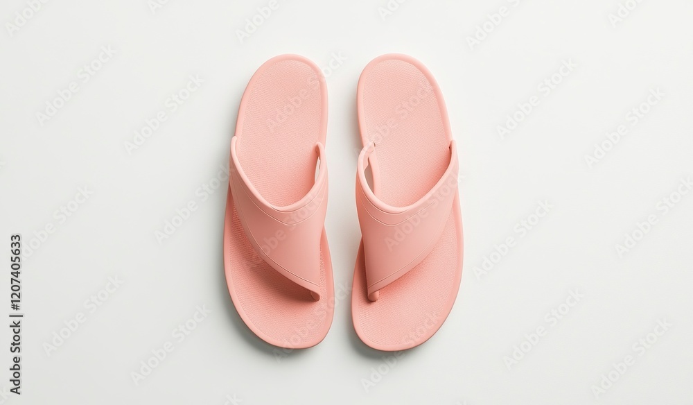 Minimalist Pink Thong Sandals: A Simple, Elegant Design Minimalist Pink Thong Sandals: A Simple, Elegant Design