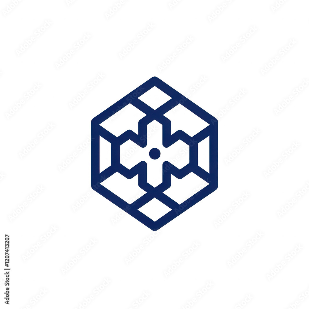 Modern geometric design representing technology and innovation in a digital world., isolated on a transparent background. Modern geometric design representing technology and innovation in a digital world., isolated on a transparent background.
