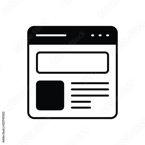 Webdesign vector icon