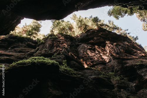 Partnach Gorge, Garmisch-Partenkirchen, Bavaria photo