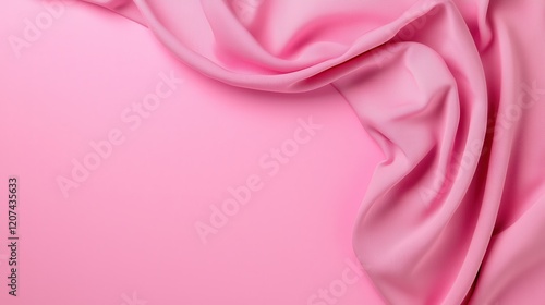 Wallpaper Mural Elegant Draped Pink Fabric Soft Texture Smooth Silk like Material Background Textile Torontodigital.ca