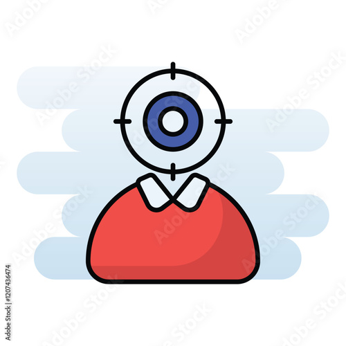 Target Audience vector icon