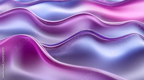 Wallpaper Mural Abstract background, smooth shimmers of neon colors, creating an airy effect Torontodigital.ca