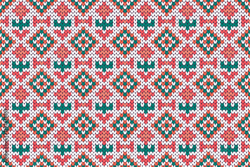 seamless pattern of knitting texture for the background of the postcards, invitations, wallpapers, banners and fabric pattern.
