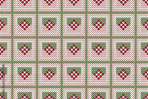 seamless pattern of knitting texture for the background of the postcards, invitations, wallpapers, banners and fabric pattern.