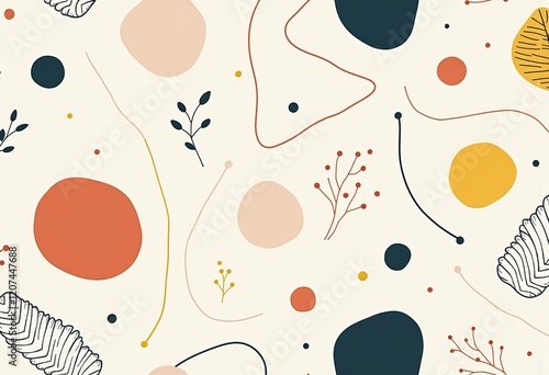 冬の色の線パターン：シームレスベクター、ミニマリストアートスタイル、パステルパレット、シンプルな形状、分離された白、モダンなデザイン、抽象、高品質、クリーン。

