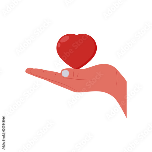 Philanthropy Vector Illustration