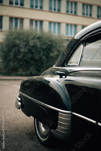Photos black exquisite vintage pontiac 1950 year