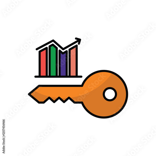 Keyword Analysis vector icon